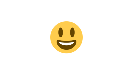 Arti Emoji 😃 Wajah Senyum Lebar Dengan Mata Besar 😃
