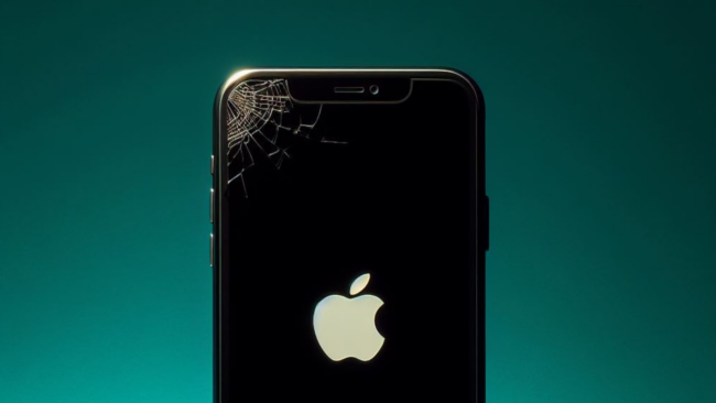 Iphone stuck mentok logo apple