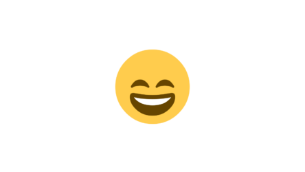 Arti Emoji (😄) Wajah Senyum Lebar Dengan Mata Tersenyum 😄